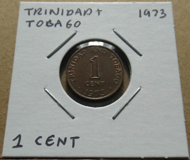 Read more about the article Trinidad and Tobago 1 Cent 1973 Coin in 2×2 Flip A0610