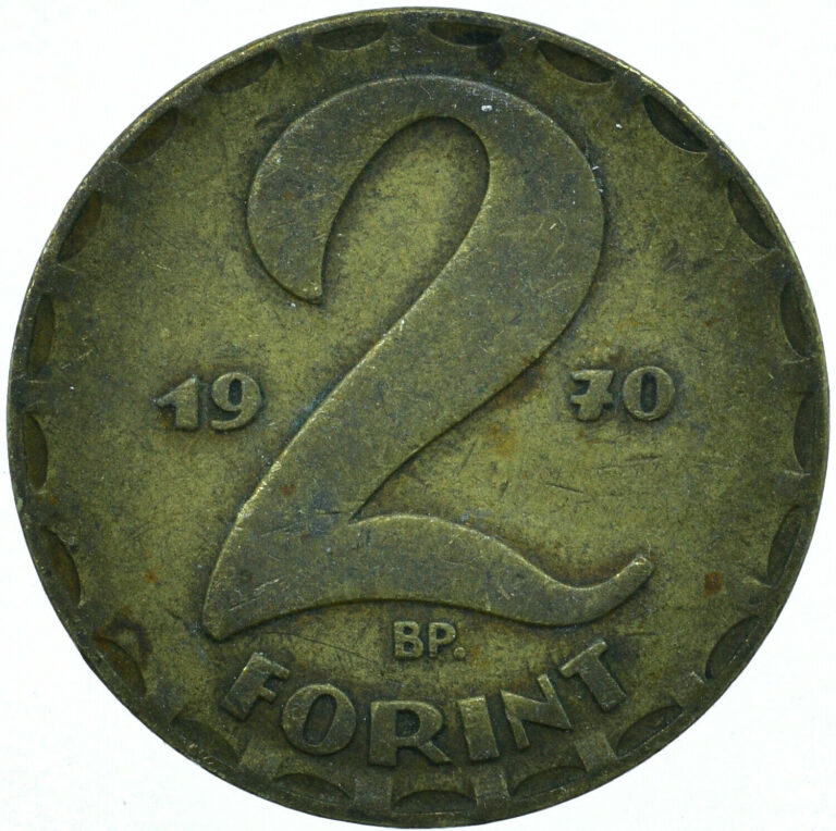 Read more about the article COIN / COMMUNIST HUNGARY / 2 FORINTS 1970   #WT25990