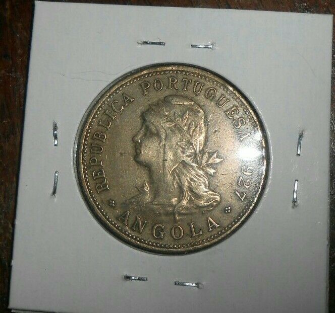 Read more about the article ANGOLA 1927 20 CENTAVOS COIN