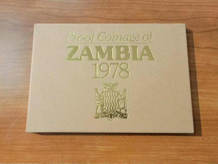 Read more about the article Proof set 6 coins 1978 Zambia