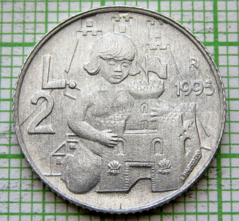 Read more about the article SAN MARINO 1995 2 LIRE  Self-Determination of the People UNC