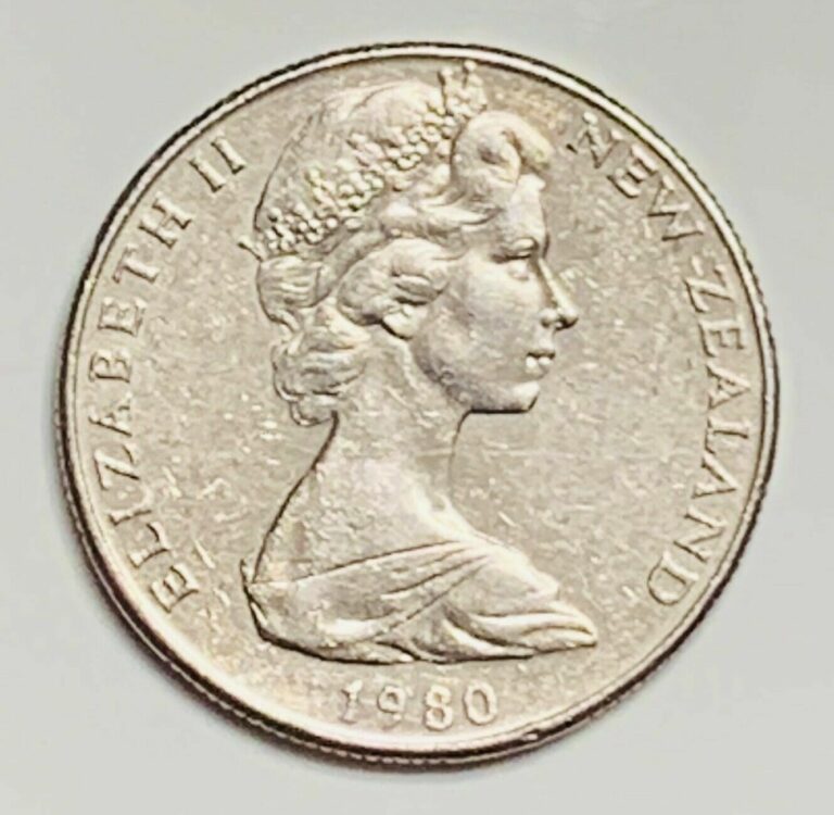 Read more about the article 1980 New Zealand 50 Cents KM# 37.1 Circulated Condition
