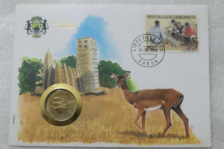 Read more about the article GABON COIN COVER SET B41 #11