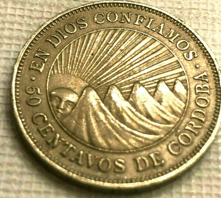 Read more about the article 1950 Nicaragua 50 Centavos World Coin