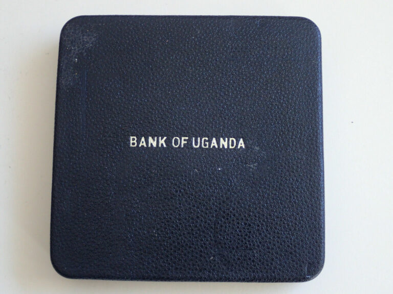 Read more about the article 1966 Bank of Uganda Proof 6 Coin Set with Box still sealed