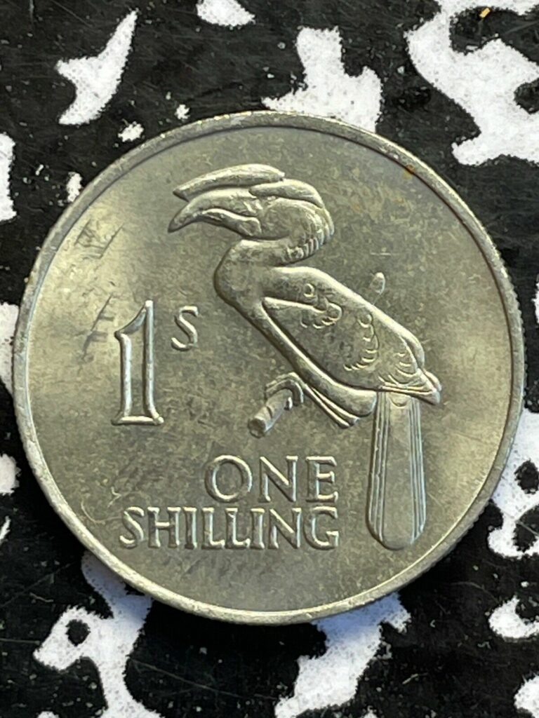 Read more about the article 1964 Zambia 1 Shilling Lot#W0699 High Grade! Beautiful!