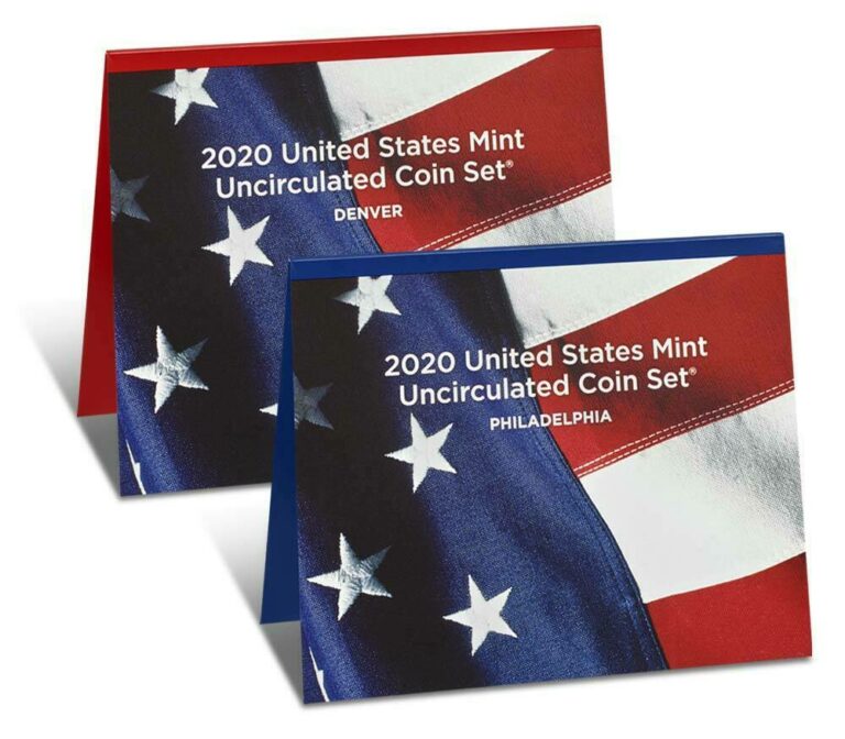 Read more about the article 2020 Uncirculated Coin Mint Set United States US Mint 20 Coins 20RJ – JM805