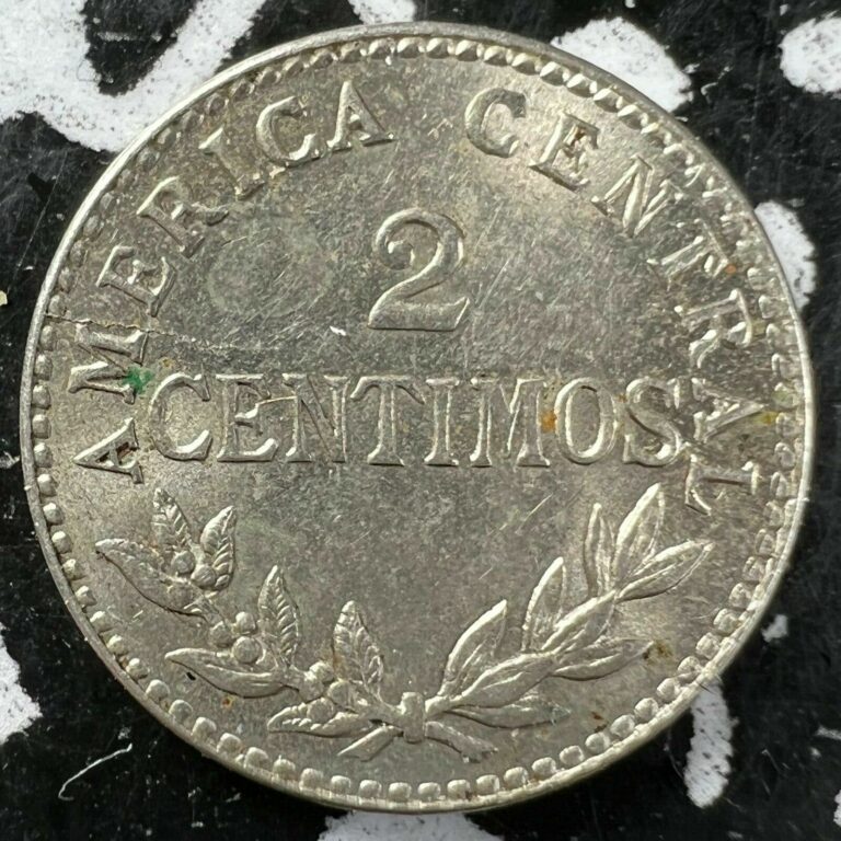 Read more about the article 1902 Costa Rica 2 Centimes Lot#W0975 High Grade! Beautiful!