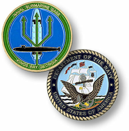 Read more about the article Kings Bay Georgia Silent Service Navy Challenge Coin st