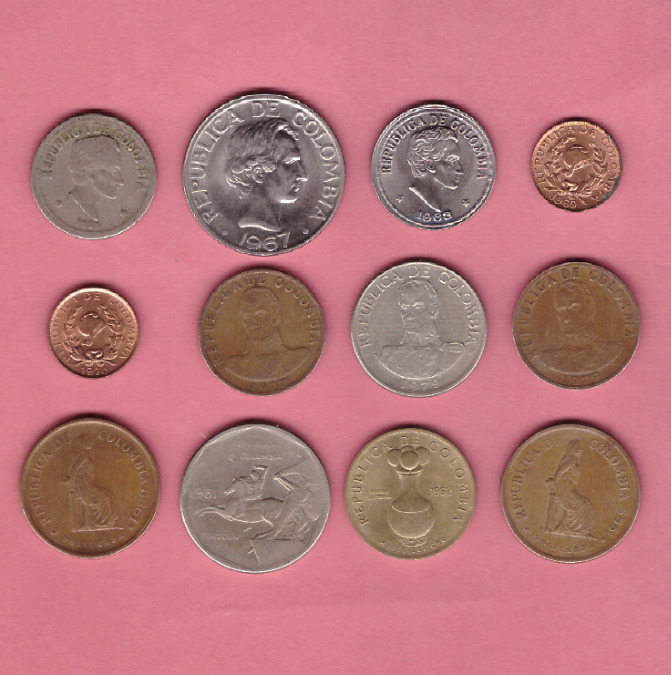 Read more about the article Colombia (1959 – 1985) – Coin Collection Lot – World/Foreign/South America