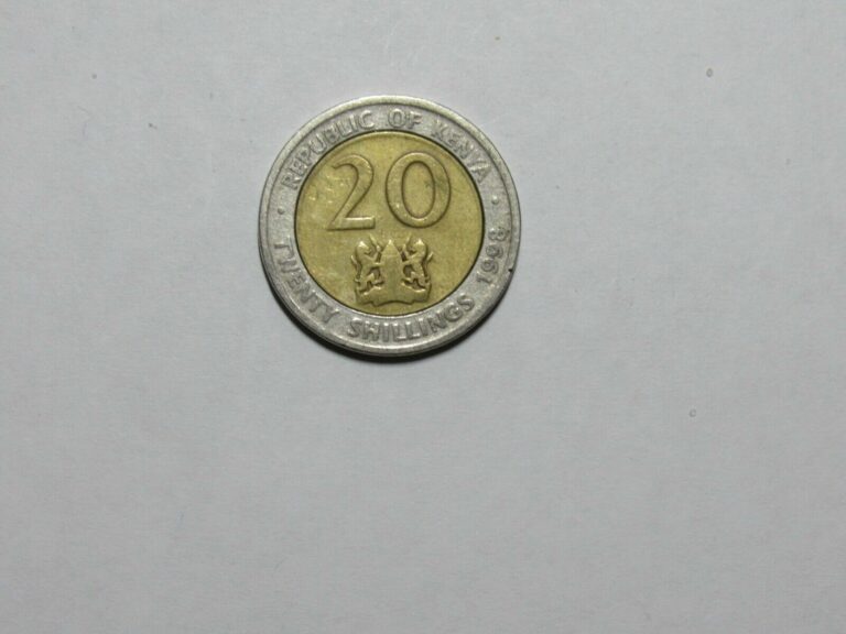 Read more about the article Kenya Coin – 1998 20 Shillings – Circulated