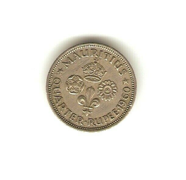 Read more about the article 1960 MAURITIUS Coin 1/4 RUPEE