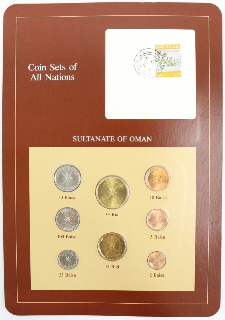 Read more about the article Sultanate of Oman – Coin Sets of All Nations Franklin Mint Postal Panel