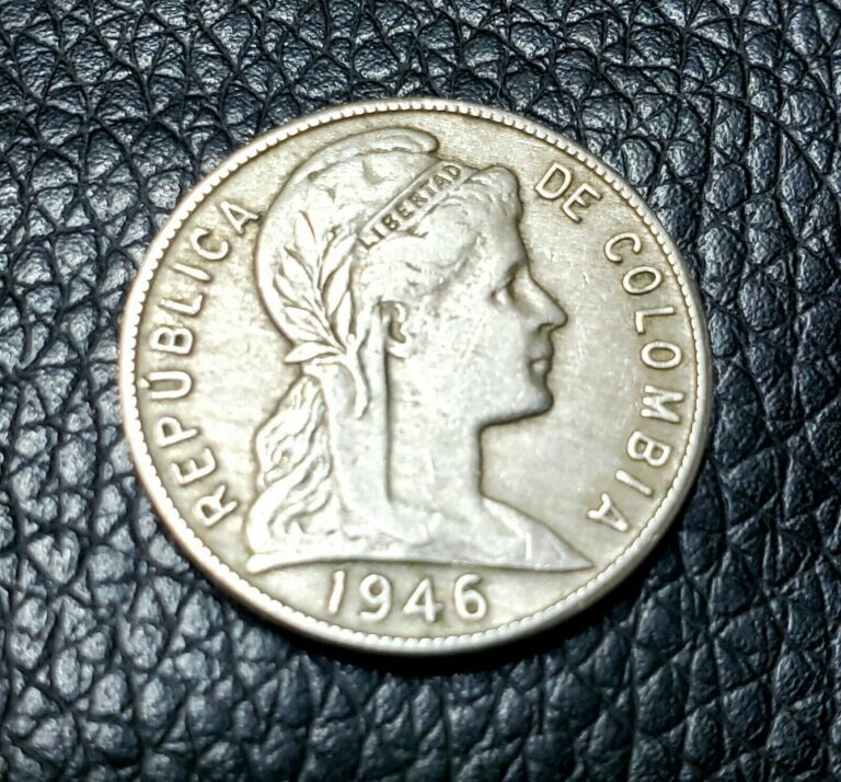 Read more about the article 1946 COLOMBIA 5 Centavos Coin