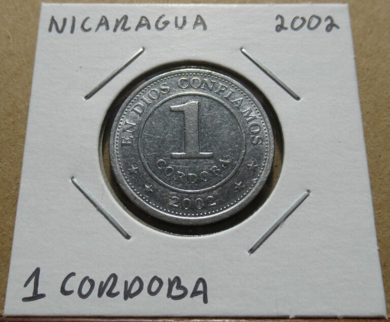 Read more about the article Nicaragua 1 Cordoba 2002 Coin in 2×2 Flip A0312