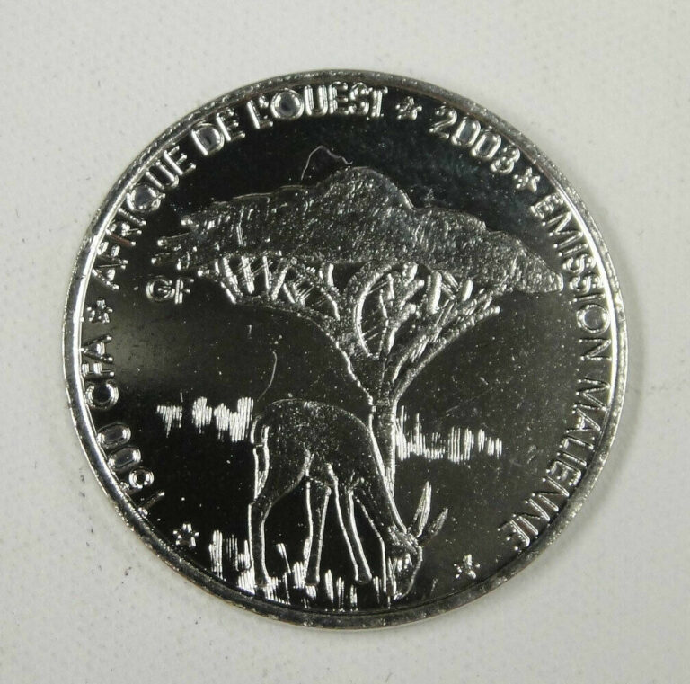 Read more about the article Africa Mali Coin 1500 CFA 1 Africa 2003 UNC