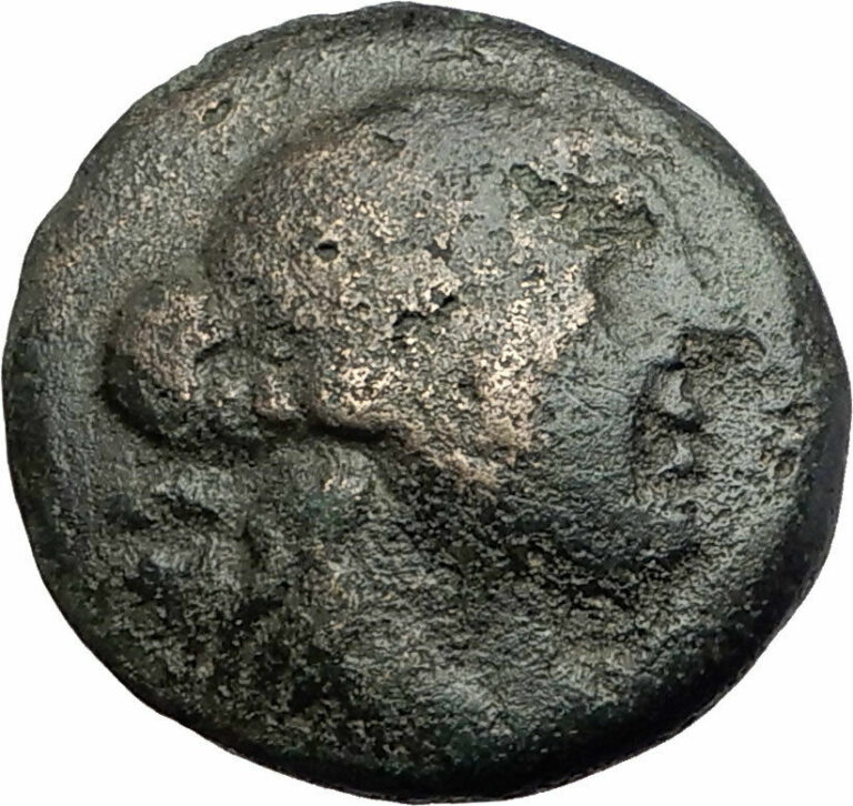 Read more about the article AMPHIPOLIS in MACEDONIA 148BC RARE R1 Ancient Greek Coin ARTEMIS and GOATS i62043