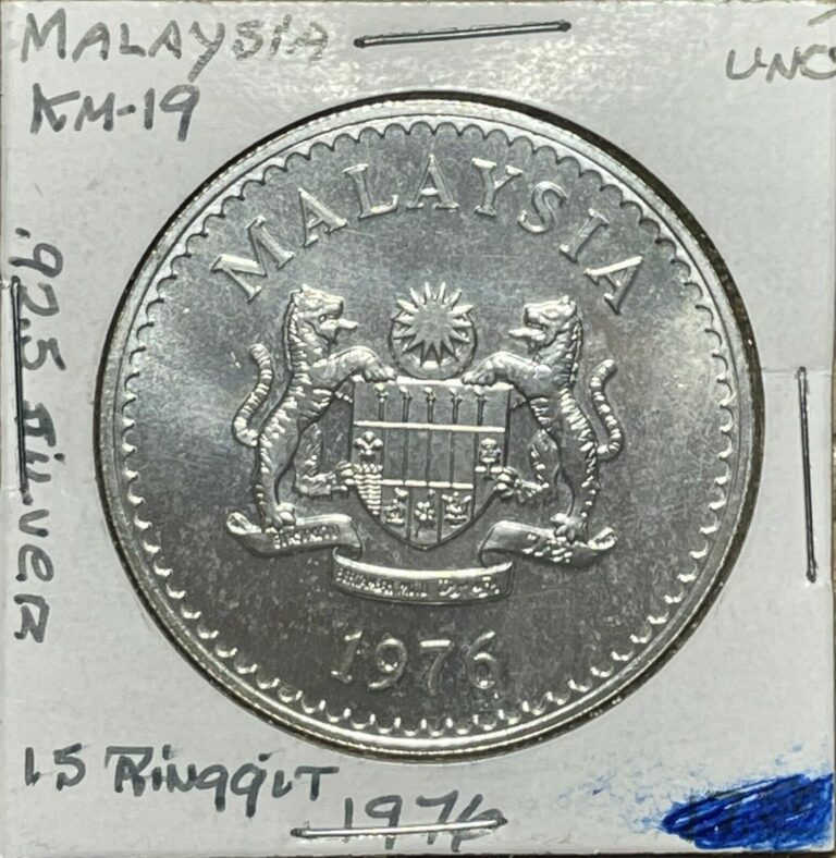 Read more about the article 1976 FIFTEEN (15) RINGGIT MALAYSIA COIN  FREE SHIPPING