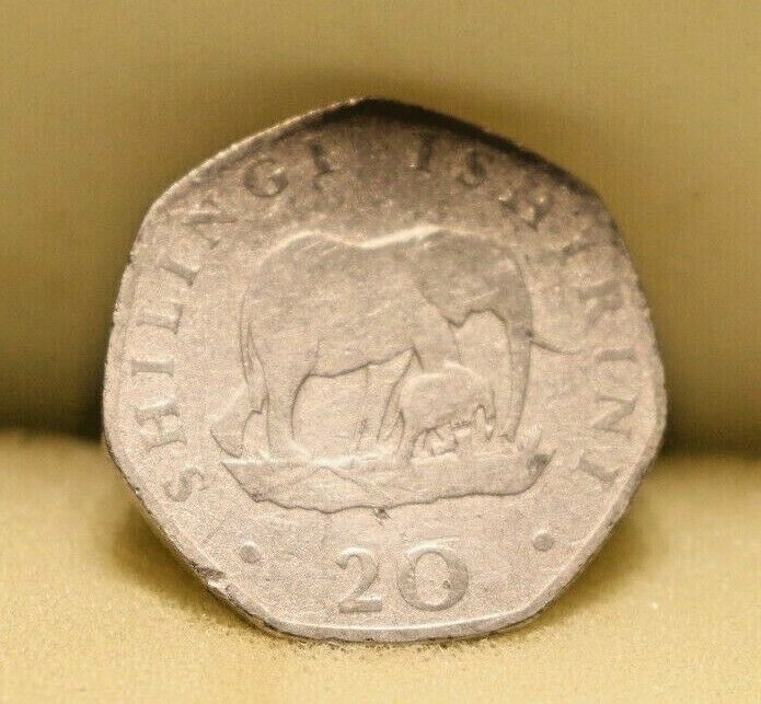 Read more about the article Tanzania 20 Shillingi Coin 1992 Elephant Circ