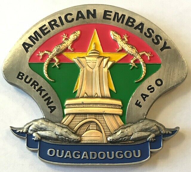 Read more about the article MSG-Det Marine Security Guard Detachment Ouagadougou Burkina Faso Challenge Coin