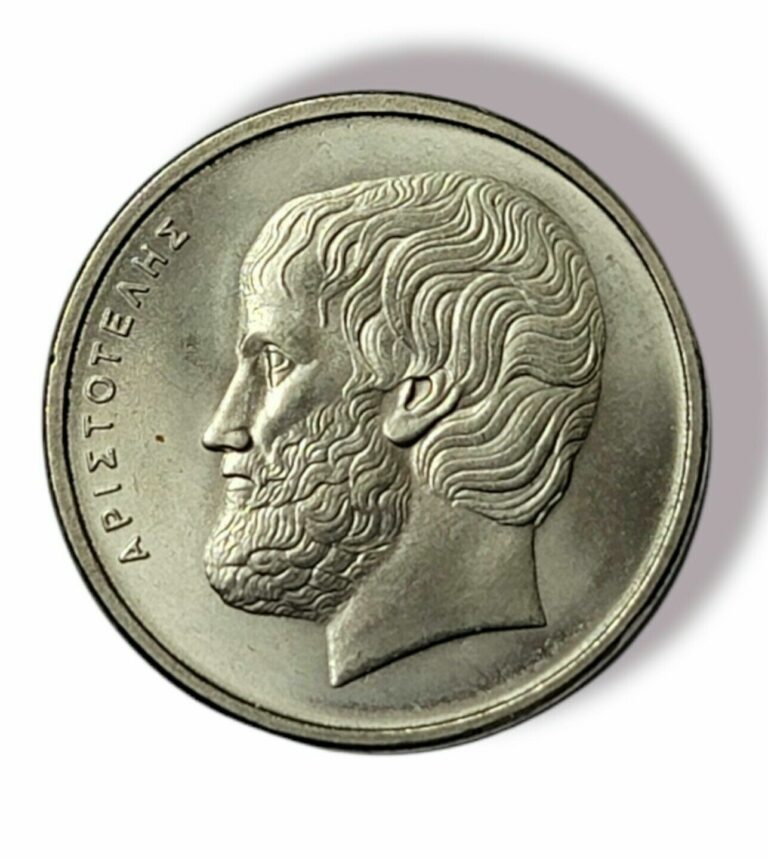 Read more about the article Greece 1976 5 Drachmai Coin BU Nice Details