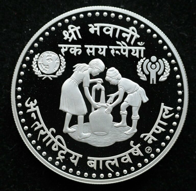 Read more about the article KAPPYS G3297 NEPAL 1979  INTERNATIONAL YEAR OF THE CHILD SILVER PROOF100 RUPEES