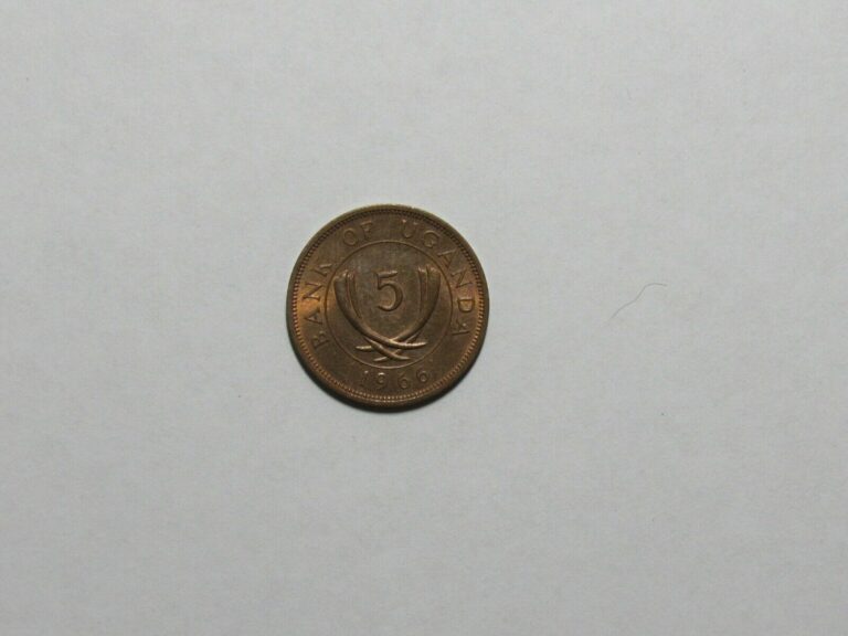 Read more about the article Old Uganda Coin – 1966 5 Cents – Circulated