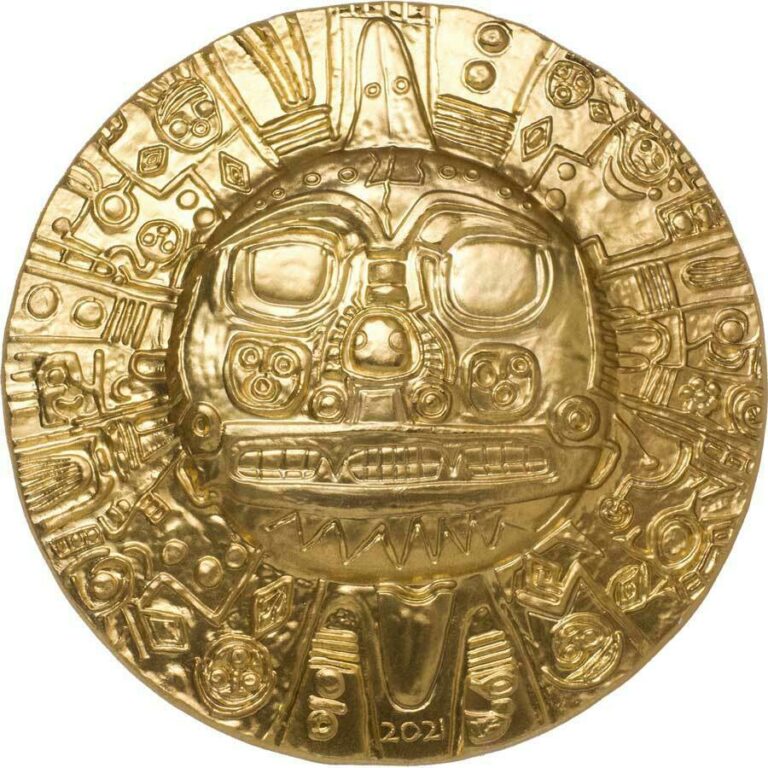 Read more about the article 2021 Palau $5 – Inca Sun God – CIT SmartMinting 1oz Silver