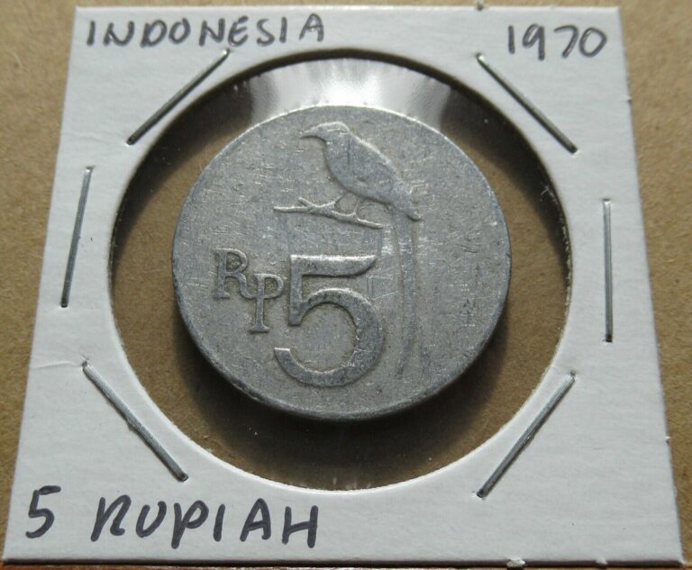 Read more about the article Indonesia 5 Rupiah 1970 Coin in 2×2 Flip A0210