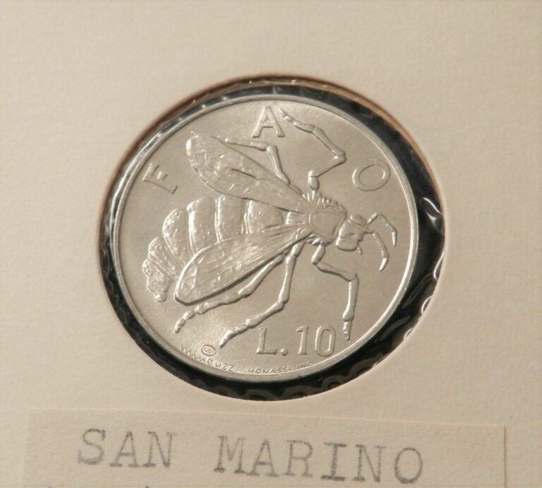 Read more about the article 1974 San Marino 10 Lire – Great Coin with Low Mintage – See PICS