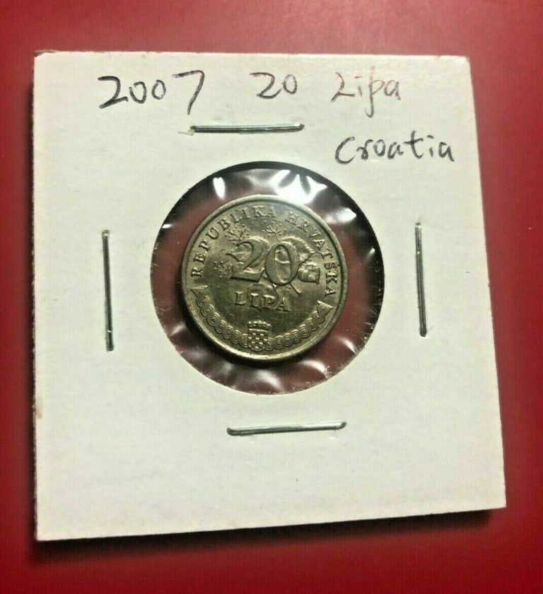 Read more about the article 2007 20 LIPA CROATIA COIN – NICE WORLD COIN !!!