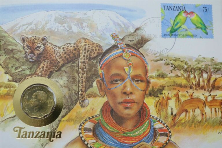 Read more about the article TANZANIA 1992 COIN COVER B39 #107