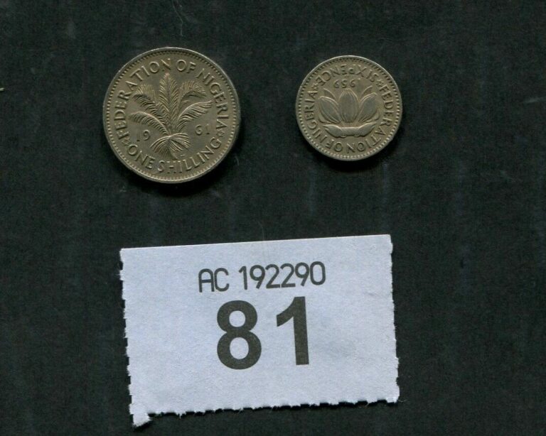 Read more about the article Set  of  2  coins of  Nigeria