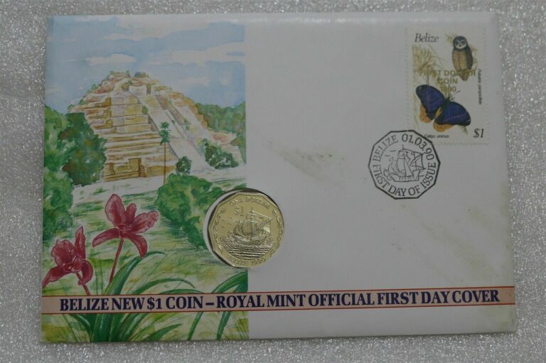 Read more about the article BELIZE 1990 COIN COVER B43 CG12