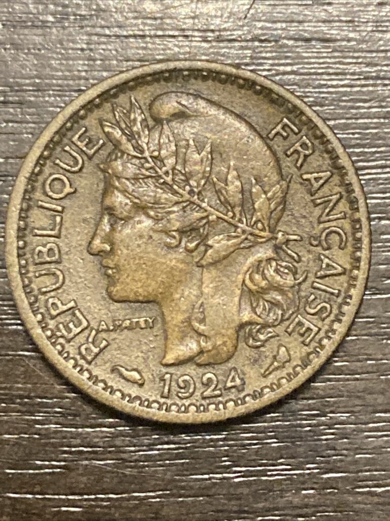 Read more about the article 1924 Togo 50 centimes French territory coin