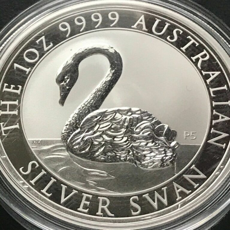 Read more about the article 2021 Australia 1 oz Silver Swan BU – SKU#228303