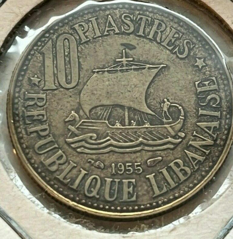 Read more about the article Lebanon 1955 10 Qirush / Piastres Coin (H25) Excellent Grade