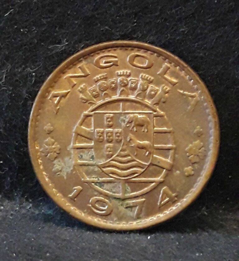 Read more about the article 1974 Portuguese Angola (Colony) escudo  KM-76 (AN2)                         /N59
