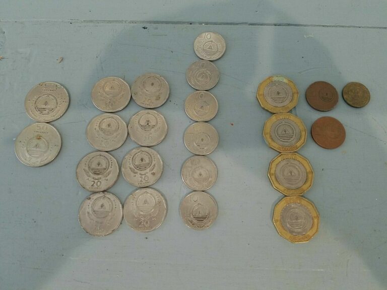 Read more about the article Lot – Cape Cabo Verde Escudos 1994 Coins 1 5 10 20 50 100