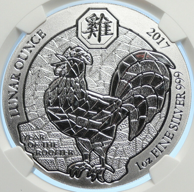 Read more about the article 2017 RWANDA Lunar Chinese Year of the ROOSTER Silver 50 Francs Coin NGC i106291