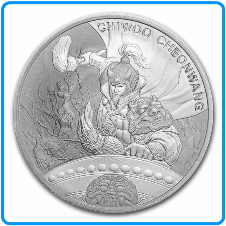 Read more about the article 2021 South Korea Chiwoo Cheonwang – 1 oz Silver BU Encapsulated