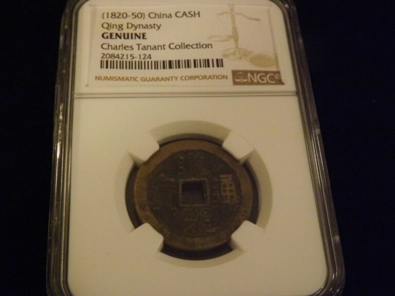 Read more about the article 1820-50    1C   China Cash  Qing Dynasty     NGC   Genuine