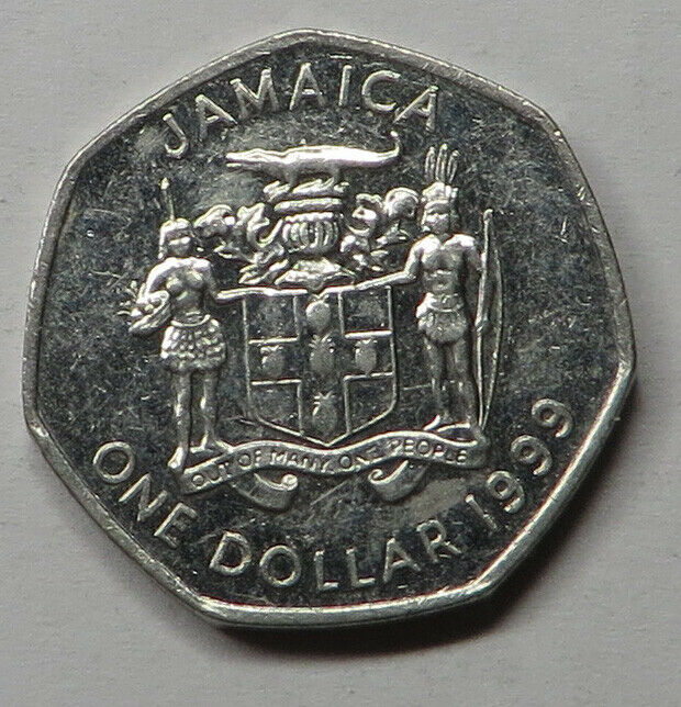 Read more about the article Jamaica Dollar 1999 Nickel Plated Steel KM#164 aUNC