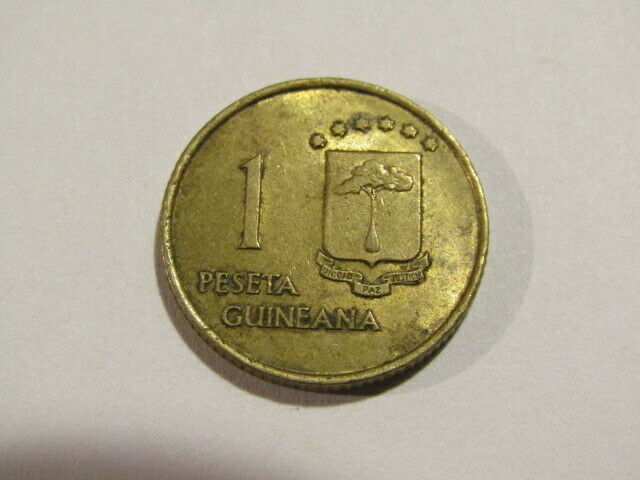 Read more about the article Equatorial Guinea 1969 1 Peseta Coin