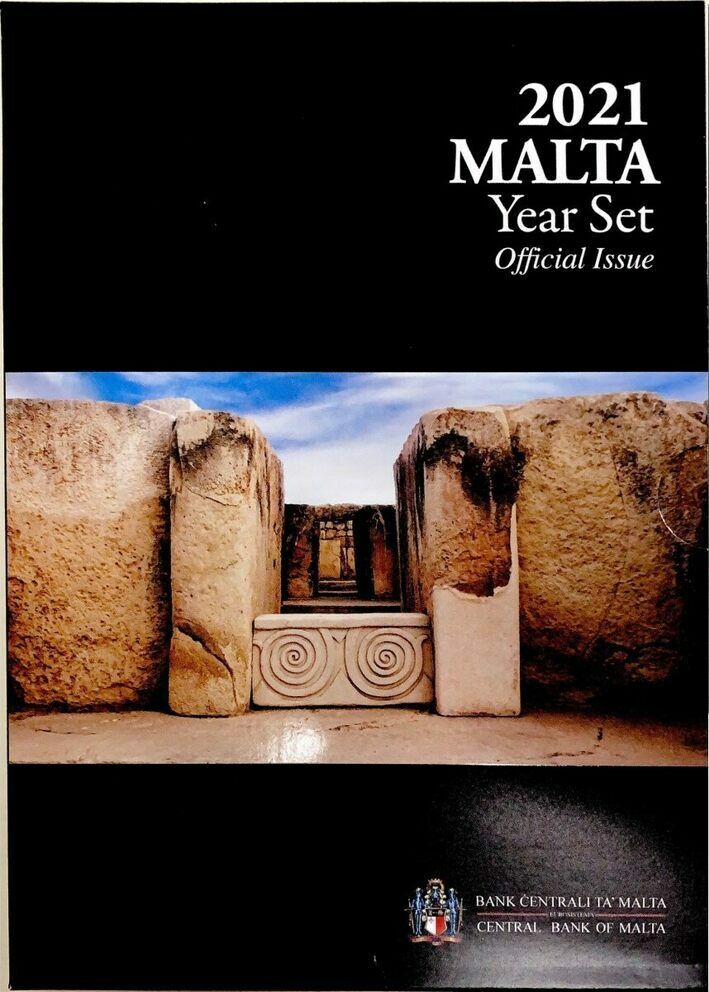 Read more about the article MALTA BU Euro coin set 2021 – 9 Coins incl 2 Euro Tarxien (Mint Mark F)