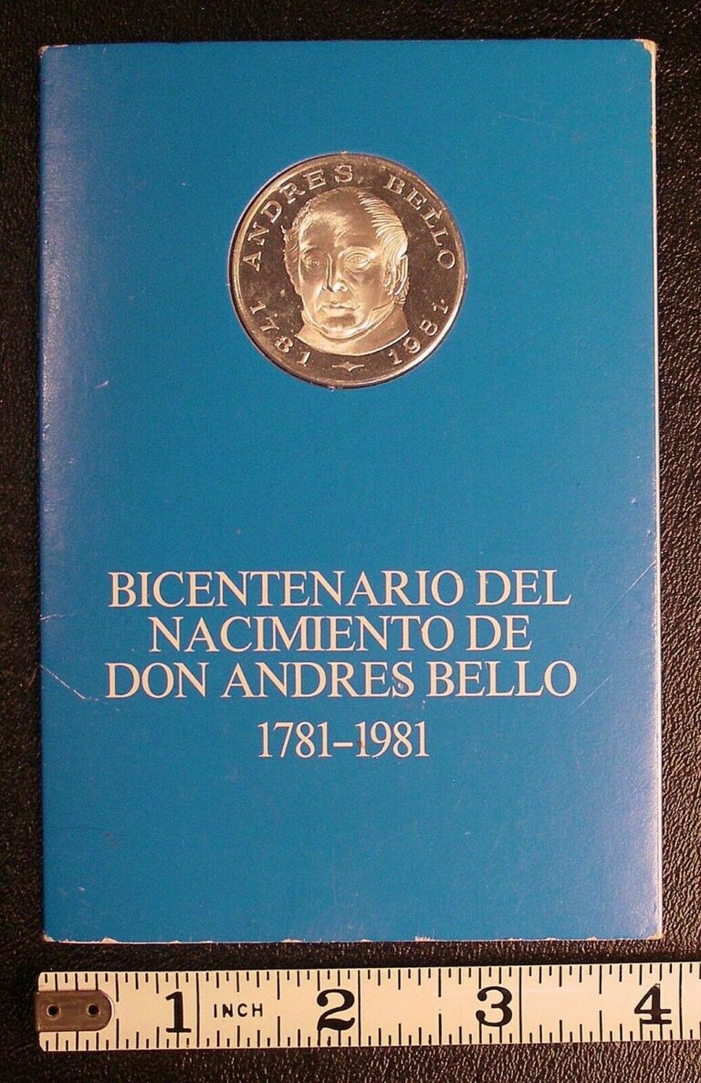 Read more about the article 1981 Venezuela 100 Bolivares DON ANDRES BELLO silver coin #8128