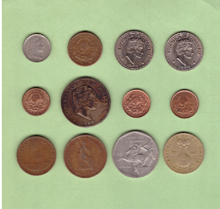 Read more about the article Colombia (1954 – 1982) – Coin Collection Lot – World/Foreign/South America