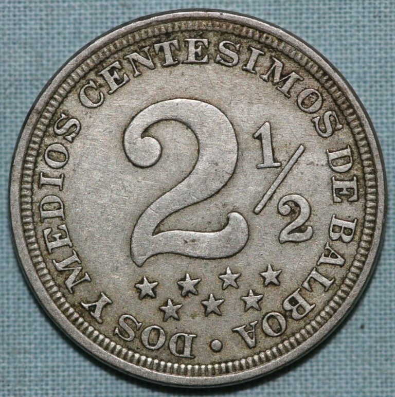 Read more about the article Panama 1907 ~ 5 Centesimos ~ 93¢ tracked shipping