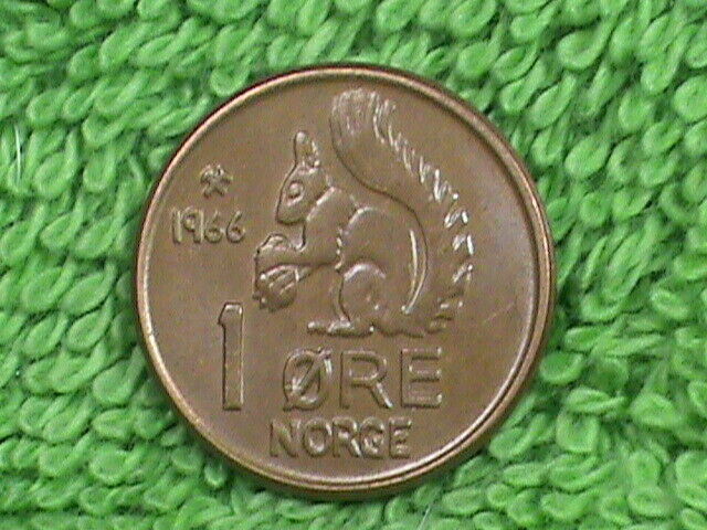 Read more about the article NORWAY   1 Ore   1966   UNC