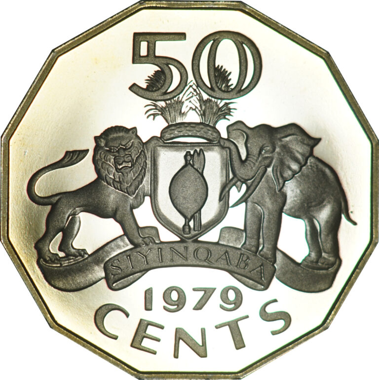 Read more about the article Swaziland Proof 50 Cent Coins Mixed Dates/Grades Pick the coin you want